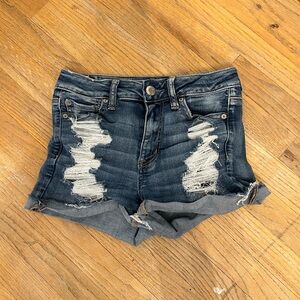 American Eagle Denim High Waist Shorts